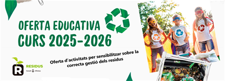 El Consell Insular d’Eivissa lanza la Oferta educativa en materia de residuos para el curso 2025-2026