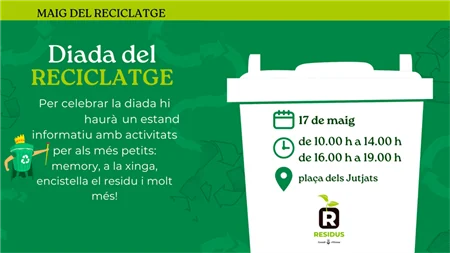 El Consell d’Eivissa acoge un estand informativo en Vara de Rey con motivo del Día Mundial del Reciclaje